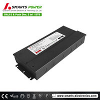 7 ans de garantie Tension constante Dali-2 & Push Gradation LED Driver 150w Ac à Dc LED Alimentation 12v 24v 36v 48v