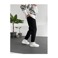 Jean cargo en denim délavé pour homme, coupe large, 100 % coton, hiver/printemps, streetwear ODM, respirant