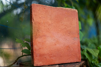 Carreaux en terre cuite classiques anciens faits à la main, finition lumineuse, antidérapants, pour murs extérieurs et sols, bordures 20 mm, solides, résistants à l'usure, sur mesure