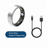 Nouvelle bague connectée Symbian en céramique, suivi de la santé, moniteur de fréquence cardiaque, suivi du sommeil, mesure de l'oxygène sanguin, suivi sportif et de forme physique, contrôle par application