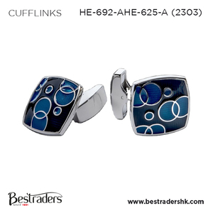 Boutons de manchette pour hommes, pratiques, en émail, motif de fiançailles personnalisé pour Blazer d'un grossiste certifié, 2023 - Product Image 2