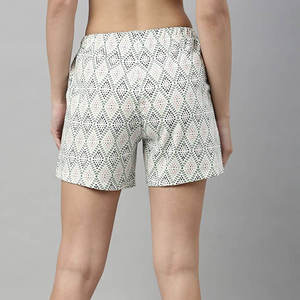 กางเกงขาสั้นพิมพ์ลายสำหรับผู้หญิงกางเกงขาสั้นออกกำลังกายผ้าฝ้าย100% พิมพ์ลายซับลิเมชันแฟชั่นใหม่ - Product Image 2