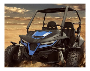 โครงเหล็กคาร์บอนสำหรับเด็ก4WD ไฟฟ้า UTV 2.4G รถบังคับวิทยุ24V 12V 500cc 125cc แรงกระแทกสี่ล้อความแข็งแรงสูงรถโกคาร์ท - Product Image 3