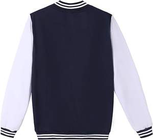 Veste de survêtement pour homme confortable et chaude pour l'hiver, col montant, logo sur le devant, coupe-vent, haute qualité, écologique, 100% fibre de polyester - Product Image 1