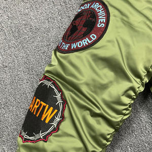 เสื้อแจ็คเก็ตวาร์ซิตี้ผู้ชายแบบลำลองสั่งทำพิเศษ คอตั้ง คุณภาพพรีเมียม  มีจำหน่ายหลายสี - Product Image 3