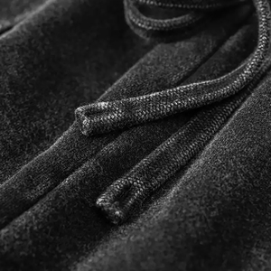 Pantalones cortos desteñidos al sol con logotipo personalizado, pantalones cortos de sudor con corte de borde crudo de algodón pesado, pantalones cortos de cintura doble con diamantes de imitación y lavado ácido para mujer - Product Image 5