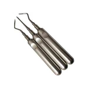 Elevador de raíces dentales ergonómico, instrumento duradero de acero inoxidable para una extracción dental eficiente en cirugía oral - Product Image 1