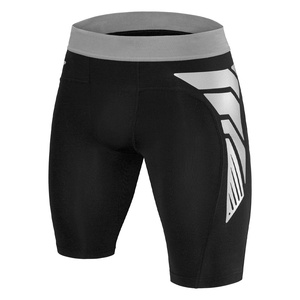 Shorts de Compression Homme Sur Mesure en Spandex/Polyester Anti-Bactérien Respirant, Marque Privée, Support OEM, Personnalisation du Logo - Product Image 1
