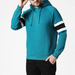 Sweat à capuche professionnel de conception personnalisée pour hommes vêtements d'hiver vêtements pour hommes manches régulières sweats à capuche unis à manches longues pour hommes - Product Image 2