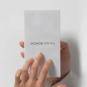 Smartphone 5G Honor 500 Pro 512 Go 12 Go RAM double SIM 6,55 pouces 200 MP Snapdragon 8 Elite 8000 mAh avec appareil photo – Meilleures ventes - Product Image 1