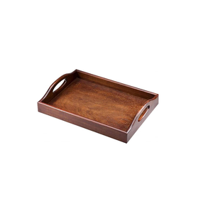 Accueil Fête de mariage de l'hôtel Table de service en bois d'acacia Plateau en bois de qualité supérieure Emballage et vente personnalisés - Product Image 4