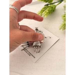 Pendentif Thunderbird en argent sterling et turquoise Kingman Vernon Begay - Product Image 5