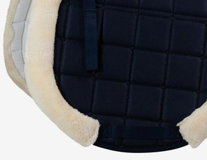 Selle de saut personnalisée de haute qualité, légère, avec fourrure de renard, cordon élégant, polaire, équipement équestre pour l'équitation - Product Image 2