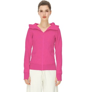 Nueva chaqueta profesional cómoda de Yoga para mujer, chaqueta polar con cremallera, moda para correr, Fitness, Sudadera con capucha, chaqueta transpirable para mujer - Product Image 2