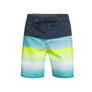 Shorts de bain pour hommes les plus vendus fabriqués en usine décontracté motif solide ODM Services nouveau modèle écologique anti-rides - Product Image 1