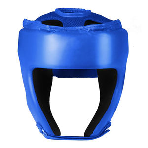 Protector de cabeza de diseño personalizado profesional de cuero genuino más vendido, casco de boxeo ganador, protector de cabeza - Product Image 3