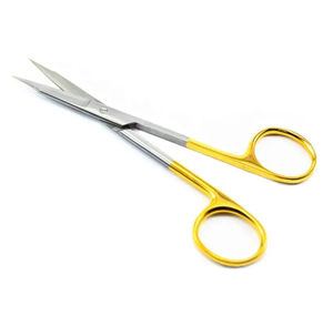 Ciseaux Goldman Fox de qualité supérieure avec insert en carbure de tungstène 13cmInstruments chirurgicaux généraux Suture tissulaire Ciseaux Super Cut - Product Image 2