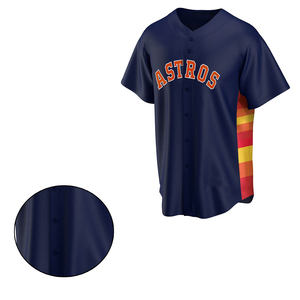 High Quality 100% Cotton <b>Baseball</b> Jersey-Stylish Comfortable Anti-Bacterial Breathable for Teams Sports Fans Casual Wear - Product Image 5