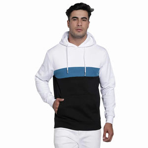 Alta calidad última llegada hombres sudaderas con capucha Oem servicio transpirable básico algodón mezclado superventas liso sudaderas con capucha - Product Image 1