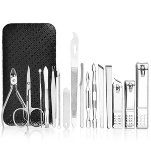 Kit de Instrumentos de Podología de 5 Piezas, Acero Inoxidable, Cortaúñas para Uñas Encarnadas, Tijeras para Manicura, Cuidado de las Uñas - Product Image 1