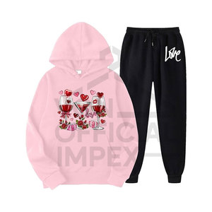 Top High Quality Premium Design Streetwear Más vendidos Mejor calidad Color personalizado Nuevo estilo Cómodo Screen Printed Chándales - Product Image 4