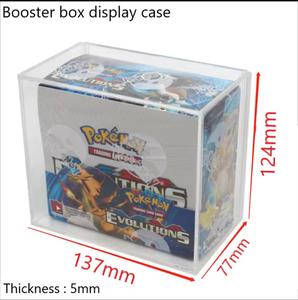กล่องเก็บการ์ดบูสเตอร์อะคริลิคแบบพรีเมี่ยมพร้อมฝาแม่เหล็กที่จัดระเบียบอย่างมีสไตล์สำหรับสะสมการ์ดและแพ็ค - Product Image 4
