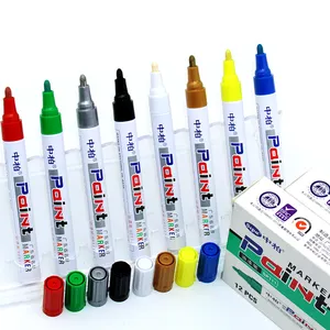 सिपा फैक्टरी कस्टम उच्च गुणवत्ता उच्च तापमान प्रतिरोधी तेल आधारित पेंट मार्कर पेन स्थायी स्वीकार्य 5000 पीसी