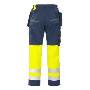 Pantalones de Seguridad Industriales de Alta Visibilidad para Hombre con Banda Reflectante, Pantalones de Trabajo de Seguridad para Construcción con Cinta Reflectante - Product Image 2