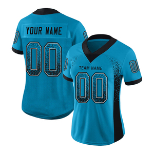 Maillot de football américain d'excellente qualité vêtements de sport en polyester maillot de football américain pour équipe adulte - Product Image 2