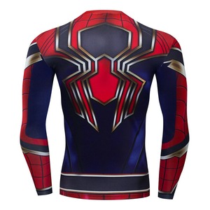Rashguard unisexe personnalisé sublimé anti-UV UPF 50+ à séchage rapide avec design couleur intégrale pour MMA, surf et entraînement - Product Image 2