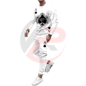 Vente en gros de survêtements de sport pour hommes survêtements taille personnalisée de haute qualité survêtements de jogging survêtement pour hommes de grande taille - Product Image 1