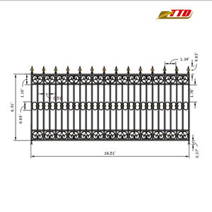 Clôtures métalliques solides et résistantes aux intempéries fabriquées au Vietnam, parfaites pour les fermes résidentielles et les projets de clôtures extérieures commerciales - Product Image 6