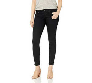 Vente chaude à la mode taille haute femmes jean pantalon personnalisé tenue décontracté respirant coupe ample avec plat avant Style - Product Image 3