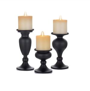 เชิงเทียนไม้แฮนด์เมดสำหรับตกแต่งคริสต์มาสเชิงเทียนสำหรับบ้านโรงแรมโต๊ะตกแต่งเสา - Product Image 6