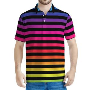 T-shirt à manches courtes pour homme, polo de golf respirant et décontracté à la mode pour homme - Product Image 5