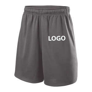 Quantité en vrac Short en toile décontracté pour hommes Polyester/coton Logo personnalisé Motif solide Teint uni Marque privée Service OEM - Product Image 1