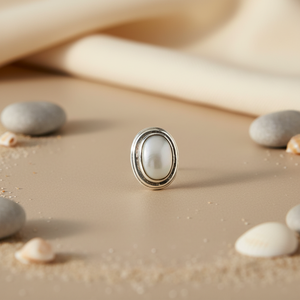 925 <b>Silver</b> Mother of <b>Pearl</b> Stud <b>Earrings</b> for Women Gift Product - Product Image 1