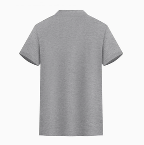 Polos colorés et personnalisés en coton avec logo respirant à manches courtes, parfaits pour le travail ou les loisirs - Product Image 2