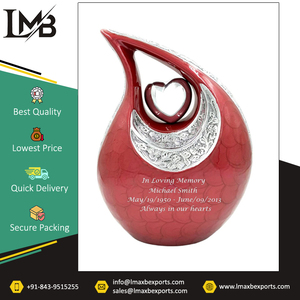 Ventas directas de fábrica, las urnas de cremación en forma de lágrima con acabado personalizado de estilo americano más vendidas/urnas para cenizas conmemorativas a precio al por mayor - Product Image 2