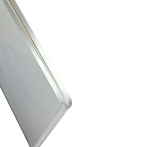 Support d'affichage transparent de taille A5 en acrylique en forme de L cadre de signe incliné pour l'usage de restaurant de bureau - Product Image 5
