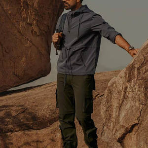 Cosy Feel Usage quotidien Confort Personnalisé Hommes Polyester À Capuche Toutes Saisons Léger Pull Polyester À Capuche - Product Image 5