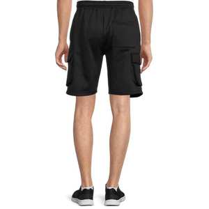 Men's Casual Style Heavy Thick Cotton Fleece Bermuda Shorts Wholesale <b>Plain</b> Streetwear Drawstring <b>Canvas</b> Jogger Shorts - Product Image 5
