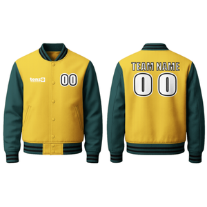 Mode 2025 veste universitaire recadrée OEM unisexe Patch personnalisé Logo haute qualité toile respirant coupe-vent hiver bas quantité minimale de commande en vrac - Product Image 4