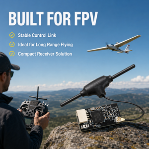 Receptor ExpressLRS ELRS 433MHz Mini FPV con Antena IPEX de 100mW ESP8285 SX1276 para Dron RC Quadcopter - Product Image 5