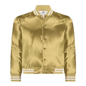 CUSTOM SATIN Varsity Letterman Bomber BASEBALL Jacket Latest Style OEM Hot Quality Satin Bomber Jackets - Product Image 1