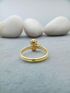 Custom 100% Satisfaction Guaranteed Fancy Solitaire VVS Moissanite Diamond Engagement Wedding Ring 14k 18k Gold for Party - Product Image 3