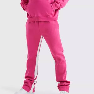 Conjunto Deportivo de Invierno para Hombre, Precio al por Mayor, Diseño Sólido, Transpirable, de Alta Calidad, Hecho a Medida, Sudadera con Capucha y Pantalones Jogger, 2 Piezas - Product Image 2