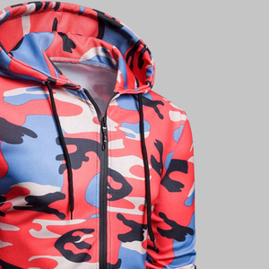 Manufacture Custom Design Winter Hot Sell Men's Hoodies Sweatshirts Casual 100% Cotton Solid Hooded Fleece Pocket Regular Fit - Product Image 3