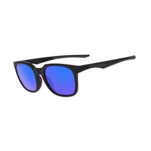 Lunettes de soleil modernes unisexes avec style Demi de luxe et verres dégradés pour les activités de plein air décontractées - Product Image 4