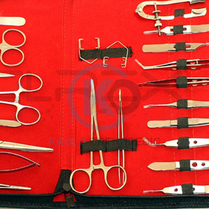 KAHLU-Conjunto de instrumentos quirúrgicos oftalmológicos básicos, kit de pinzas ortopédicas para oftalmologías, 24 unidades - Product Image 3